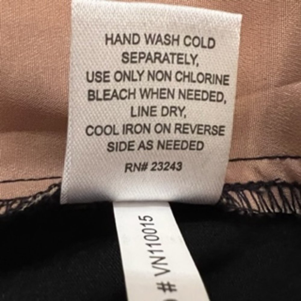New York & Company Stretch Women's Top Shirt XS Black - Picture 12 of 15